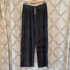Barefoot Dreams Charcoal Wide Leg Pants
